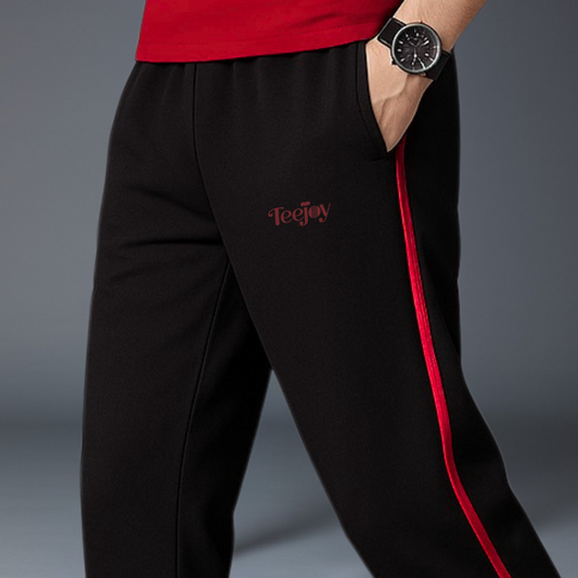 Single Stripe Cotton jersey Trouser