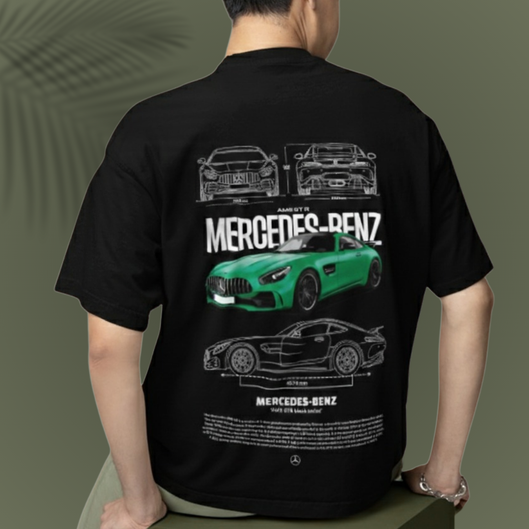 Men's Mercedes-Benz Drop Shoulder Tee