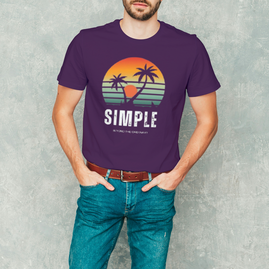 SIMPLE Sunset Retreat T-Shirt