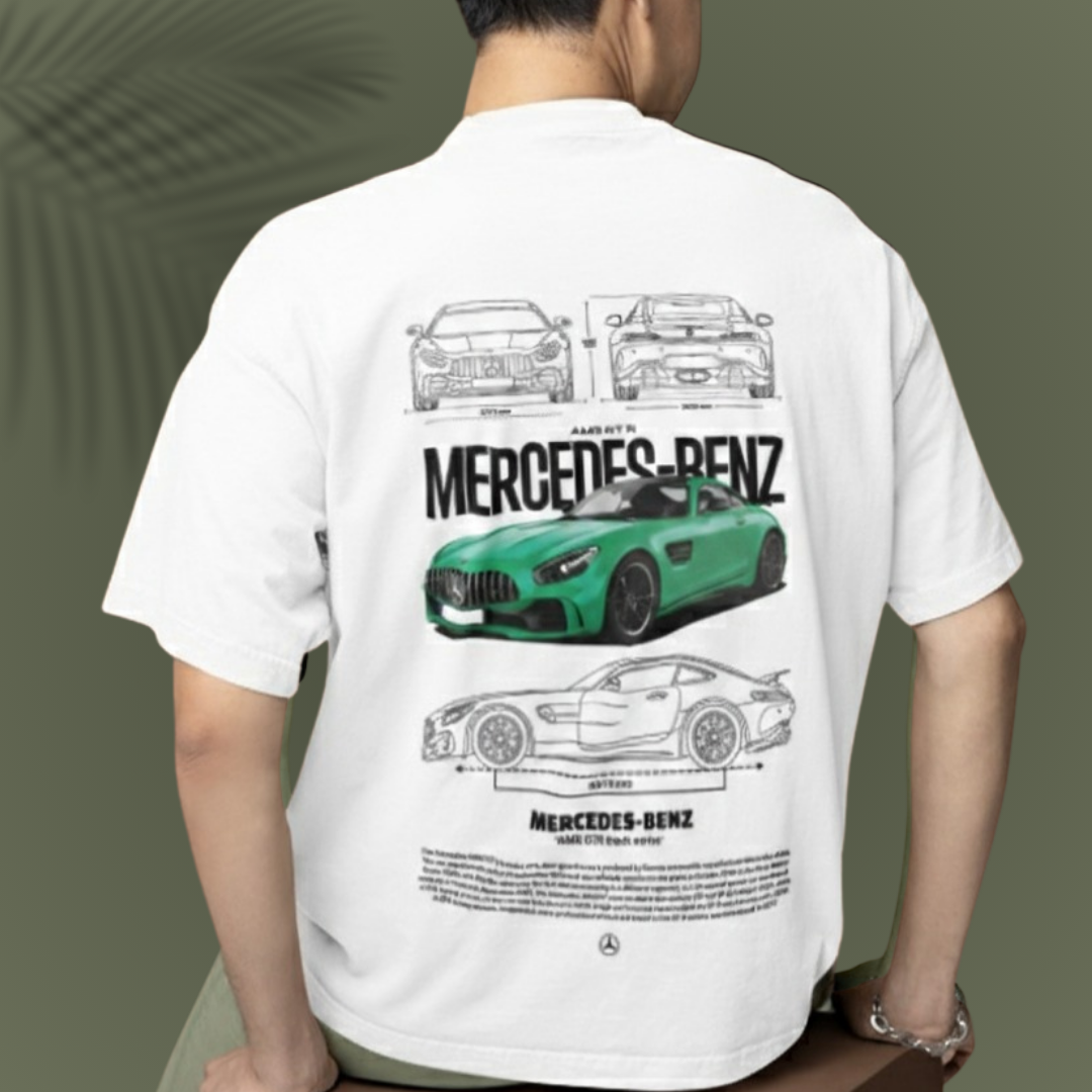 Men's Mercedes-Benz Drop Shoulder Tee