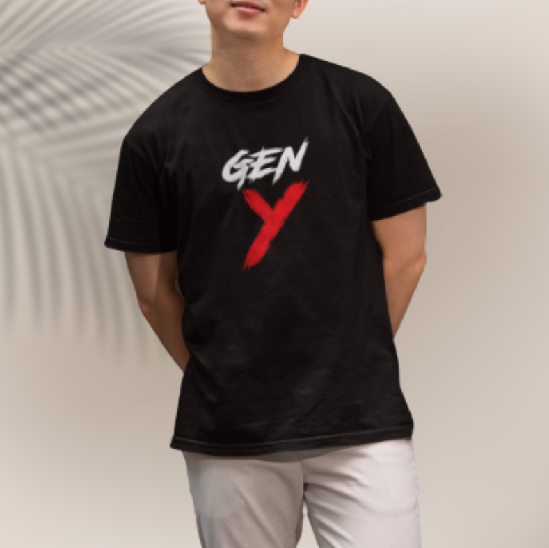 GEN Y – Bold Streetwear Tee For Men's