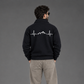 The High-Collar Quarter-Zip Sweatshirt