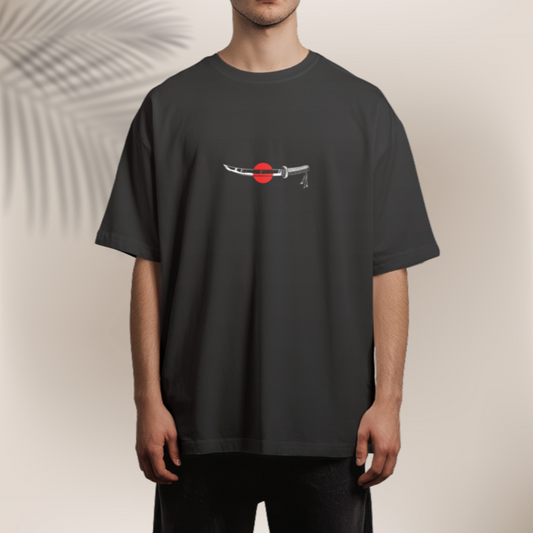 Men’s NINJA-SWORD Drop Shoulder Tee