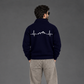 The High-Collar Quarter-Zip Sweatshirt