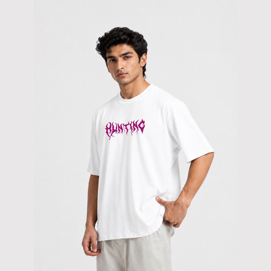 Men's HUNTING Spider Web Drop Shoulder Tee