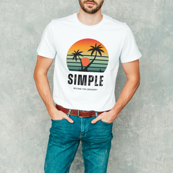 SIMPLE Sunset Retreat T-Shirt