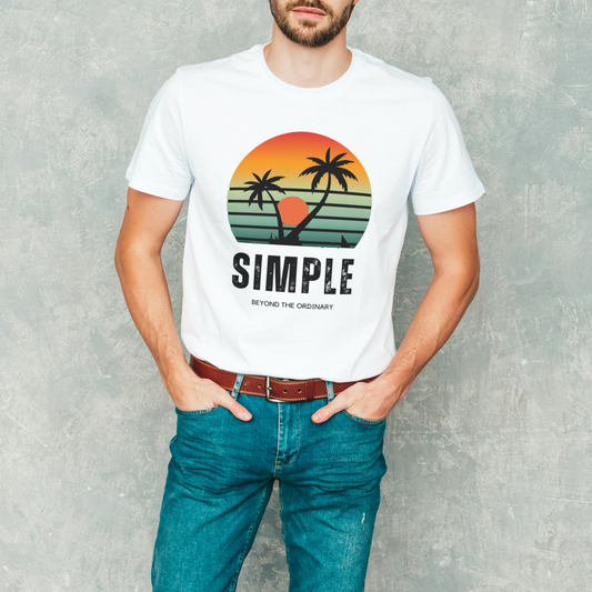 SIMPLE Sunset Retreat T-Shirt