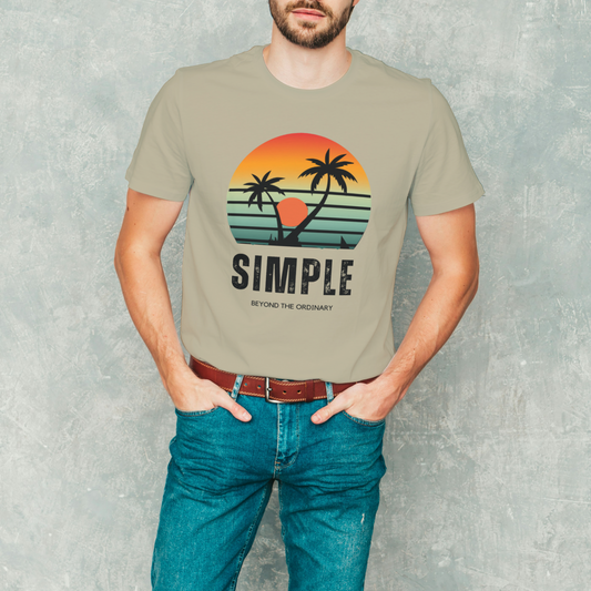 SIMPLE Sunset Retreat T-Shirt